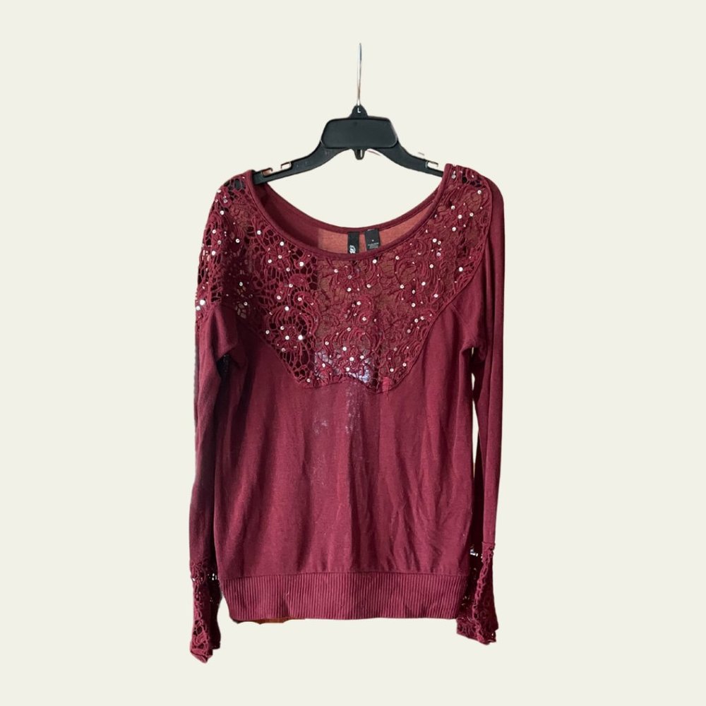 Mauve Detail Sweater
